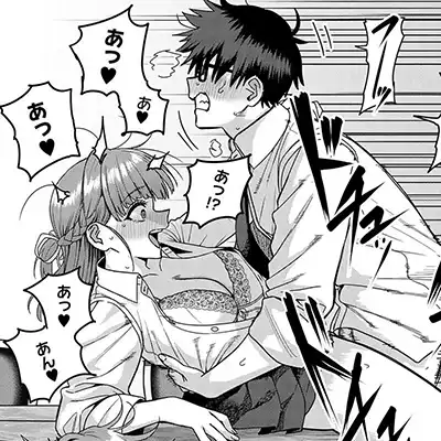 【エロ漫画】女さん「先っぽ敏感だね♥」ビッチJKに懐かれ次の日に呼び出されてしまう【米澤さんは俺だけのビッチ】