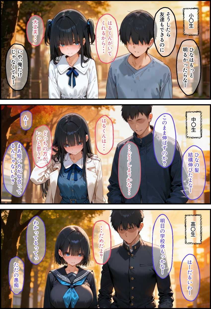 【エロ同人】男さん「僕が初めての男っ♥」幼馴染だからと油断してたら寝取られた【気弱な幼馴染は簡単に寝取られる】