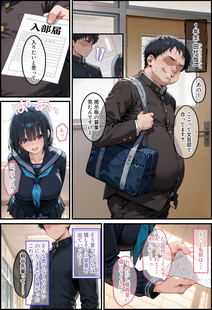 【エロ同人】男さん「僕が初めての男っ♥」幼馴染だからと油断してたら寝取られた【気弱な幼馴染は簡単に寝取られる】