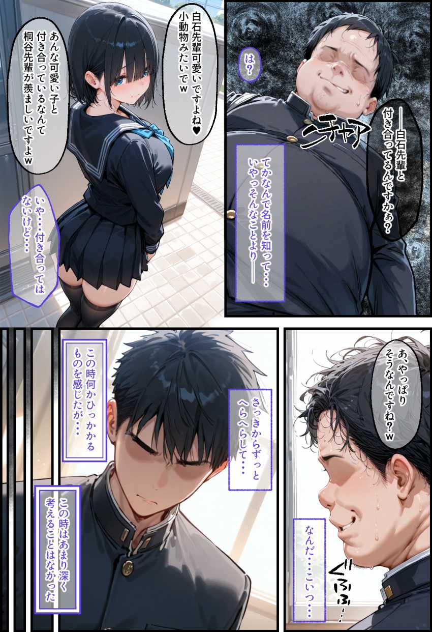 【エロ同人】男さん「僕が初めての男っ♥」幼馴染だからと油断してたら寝取られた【気弱な幼馴染は簡単に寝取られる】