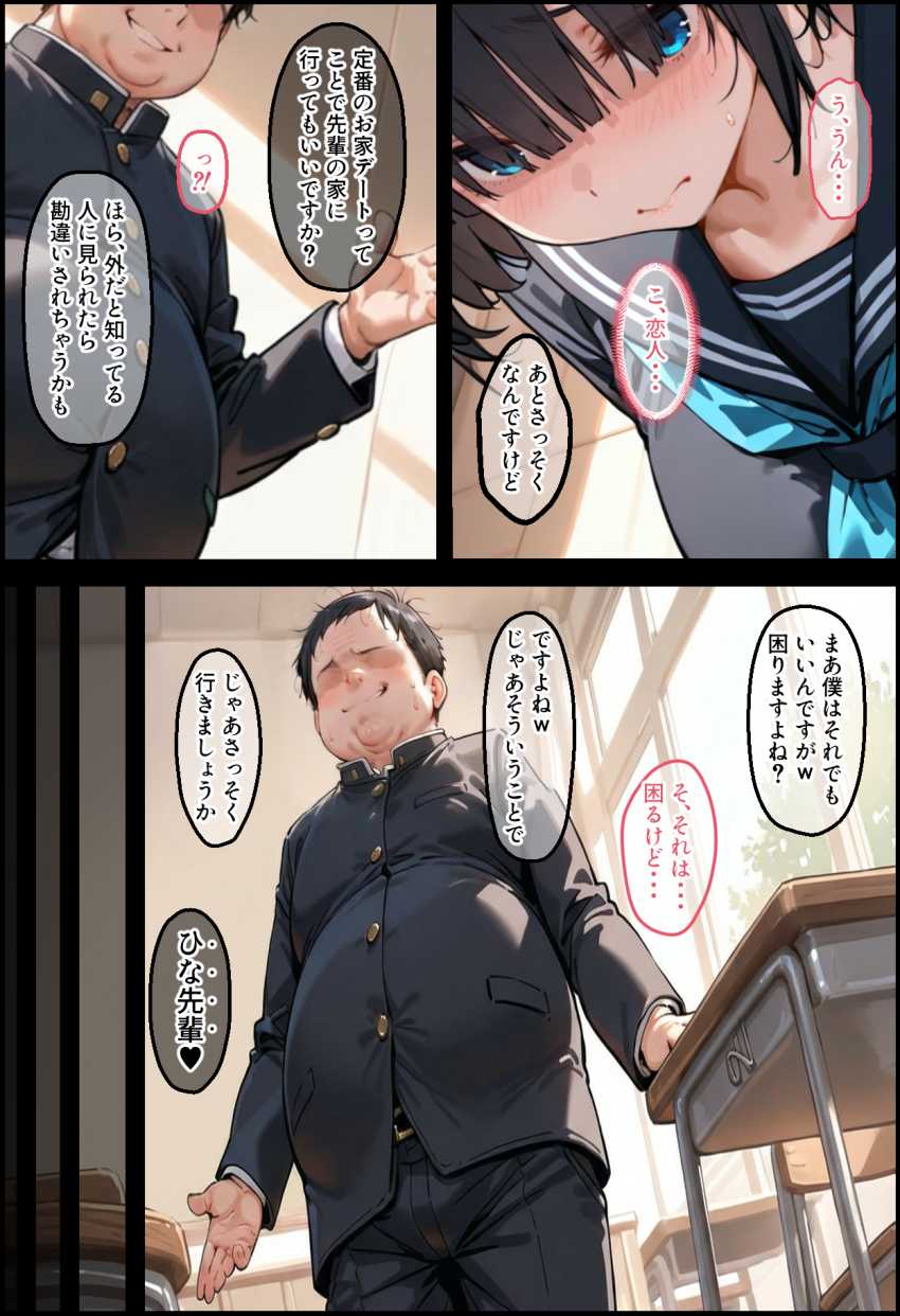 【エロ同人】男さん「僕が初めての男っ♥」幼馴染だからと油断してたら寝取られた【気弱な幼馴染は簡単に寝取られる】