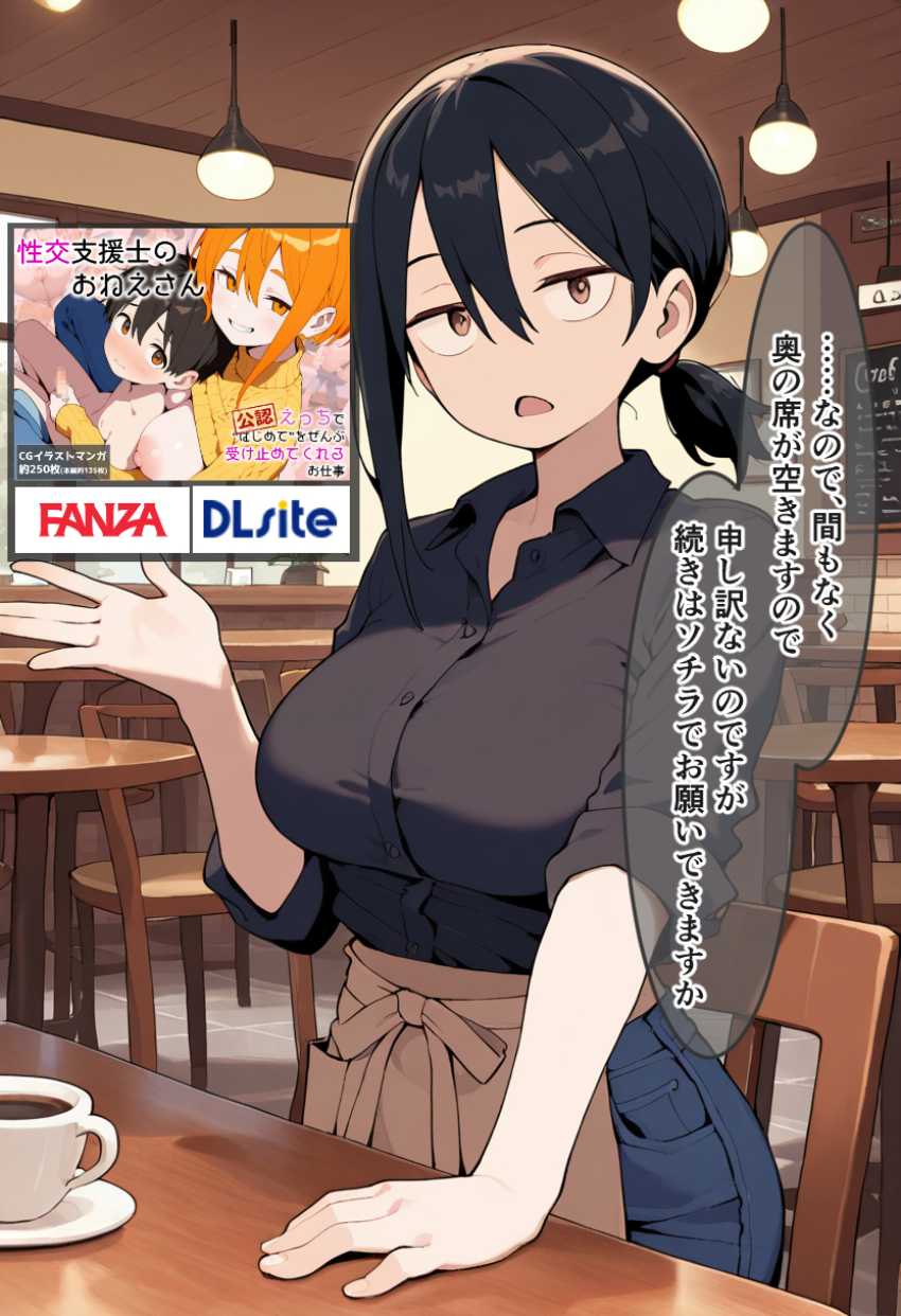 【エロ同人】女さん「初めてなのに上手じゃん♥」【性交支援士のおねえさん 公認えっちで’はじめて’をぜんぶ受け止めてくれるお仕事】