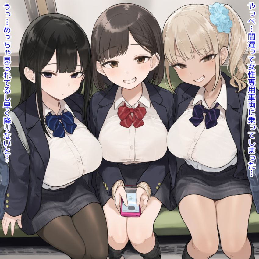 【画像】ギャルさん「おじさんめっちゃ変態じゃーん♥」常識改変された世界でJKに襲われるｗ