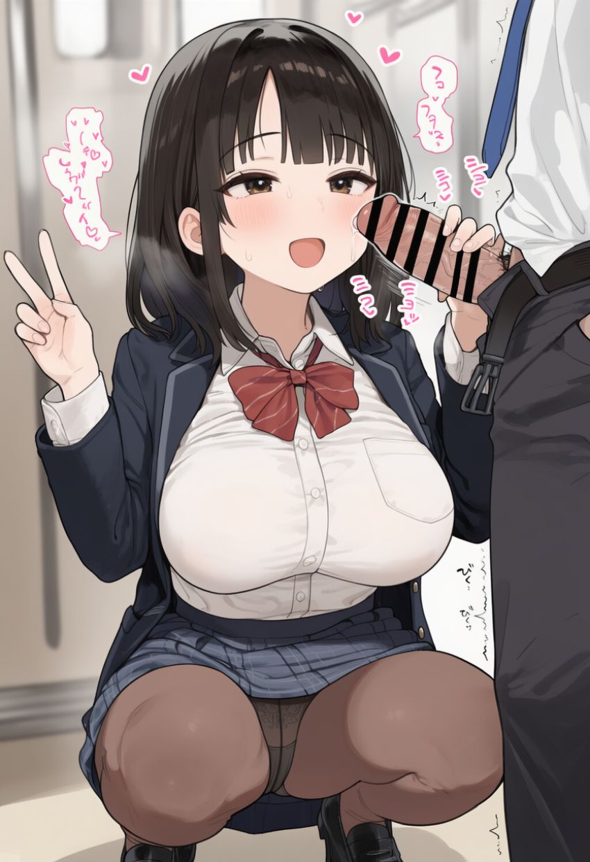 【画像】ギャルさん「おじさんめっちゃ変態じゃーん♥」常識改変された世界でJKに襲われるｗ