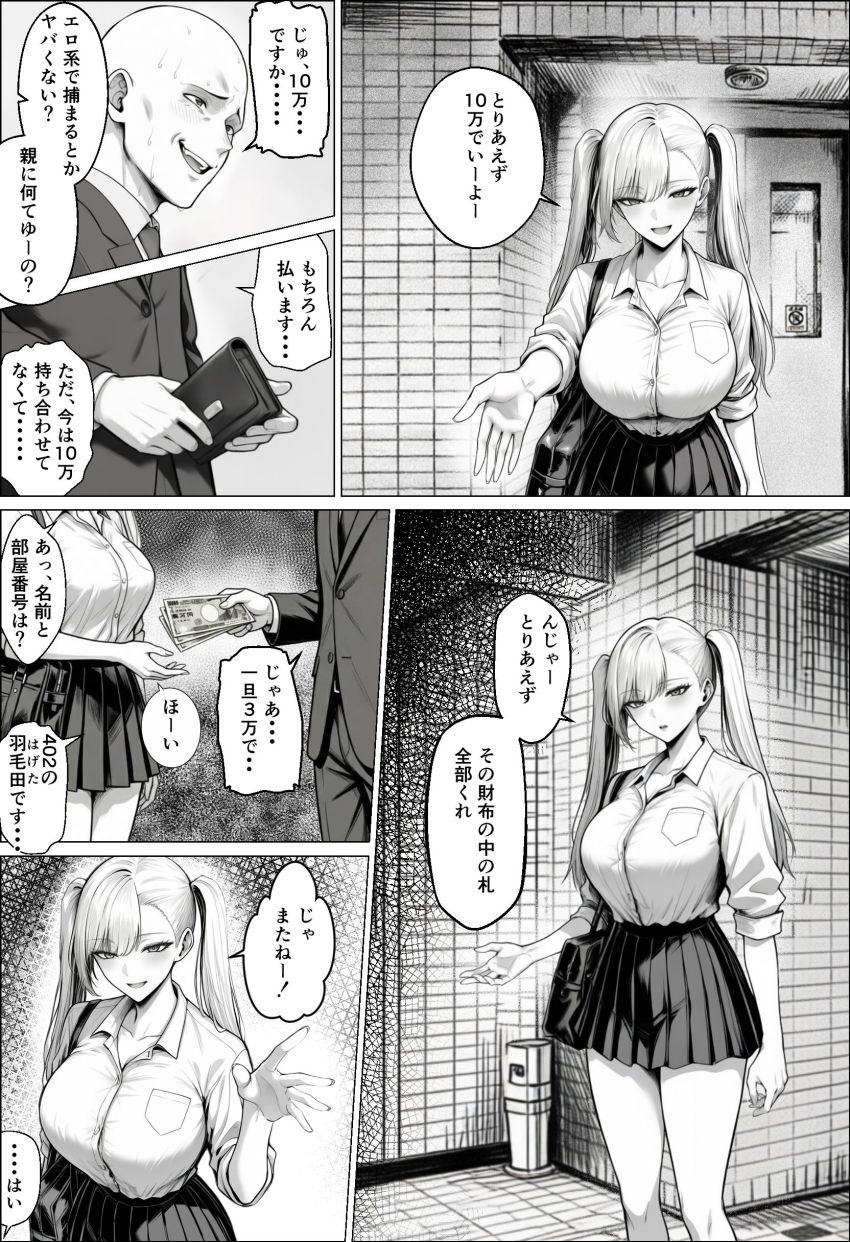 【同人】ギャルさん「一回だけだからね…」【きみの体液を飲み尽くしたいー弱男との同情セックスでまさかの体液びしょ濡れ連続絶頂ー】