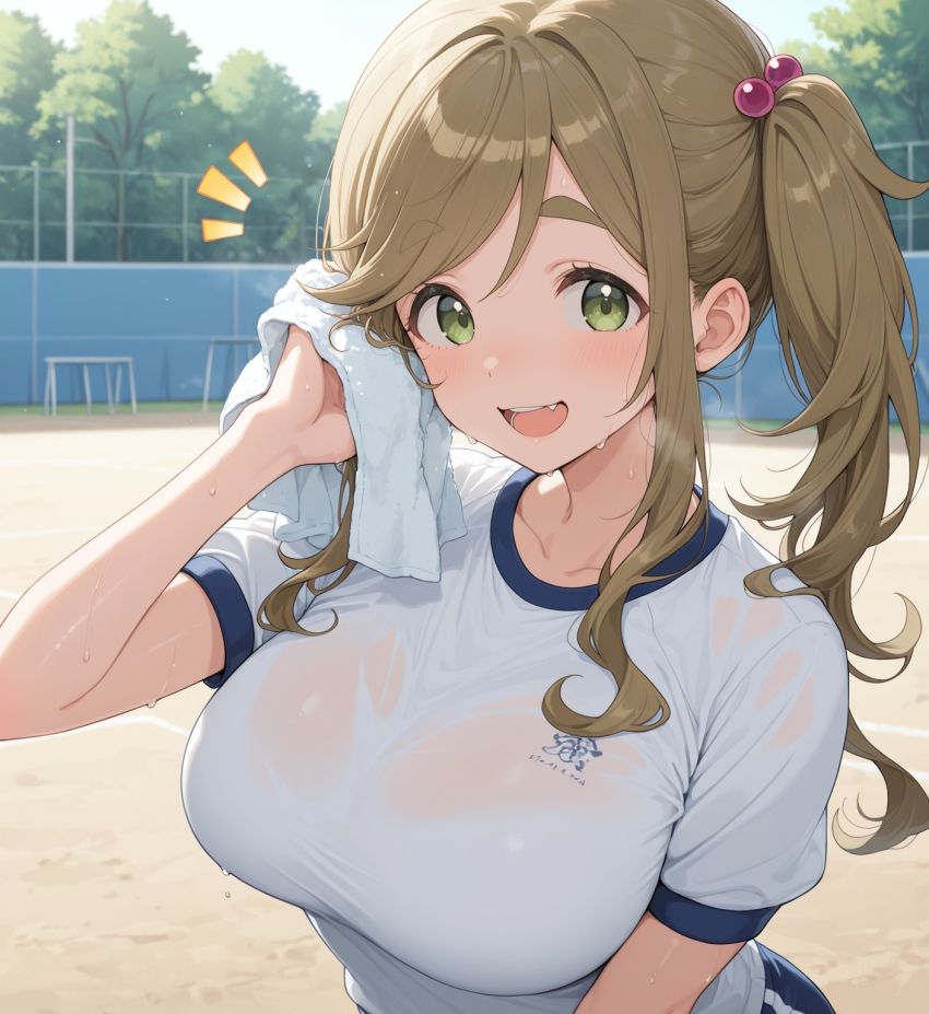 【画像】体育の授業中にムラついて体育倉庫で体操着エッチ