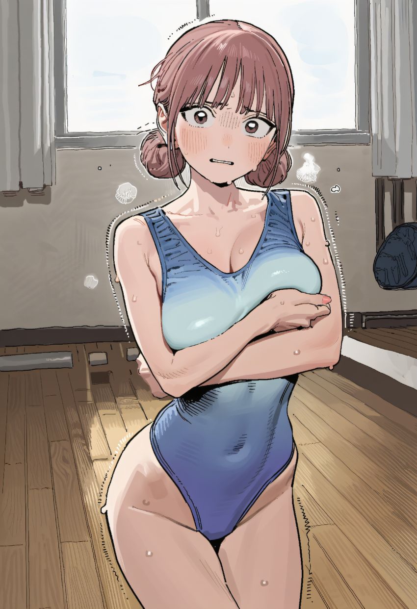 【画像】新体操部員さんおっさんコーチに指導と偽られけがされてしまう【アオのハコ】