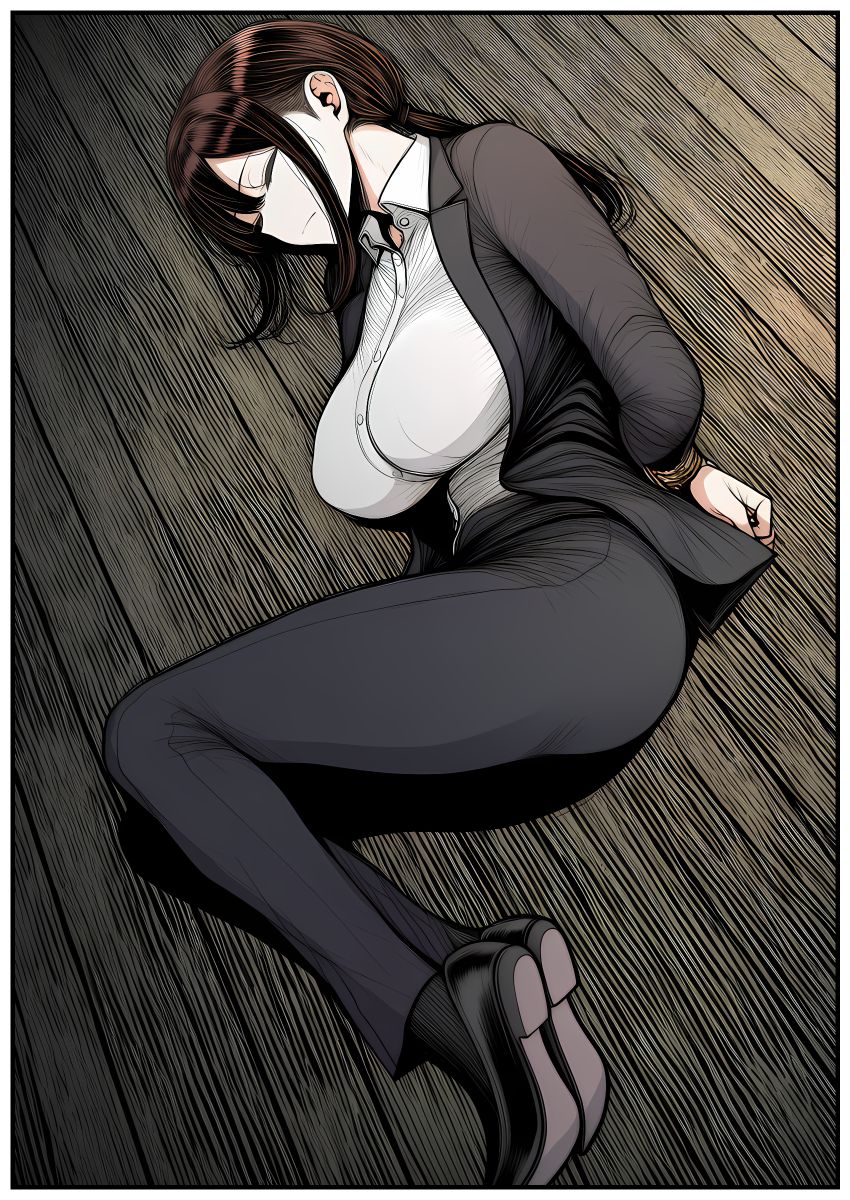 【画像】女さん「や、やめろ膣内には…」パワハラ人妻上司が部下に屈服させられる【パワハラ上司がデカチン部下にドM調教されて肉便器化して寝取られる話】