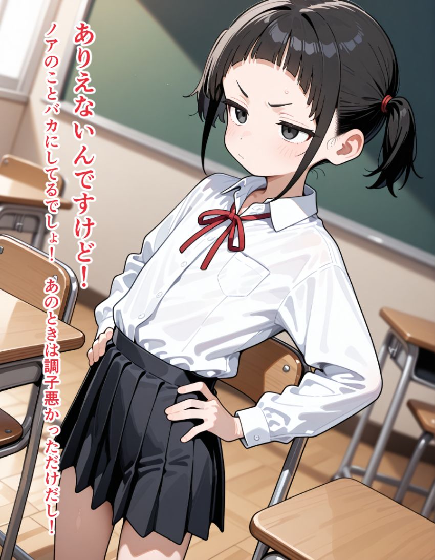 【画像】JKさん「いっ言うこと聞きますからっ…痛くしないで…っ」ちょっと足りないJKさんをわからせる