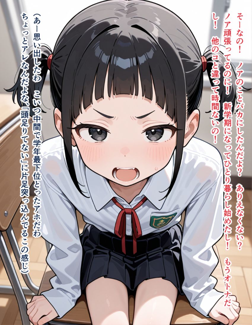 【画像】JKさん「いっ言うこと聞きますからっ…痛くしないで…っ」ちょっと足りないJKさんをわからせる
