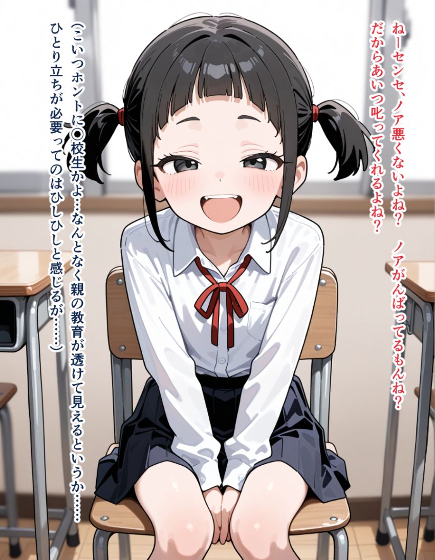 【画像】JKさん「いっ言うこと聞きますからっ…痛くしないで…っ」ちょっと足りないJKさんをわからせる