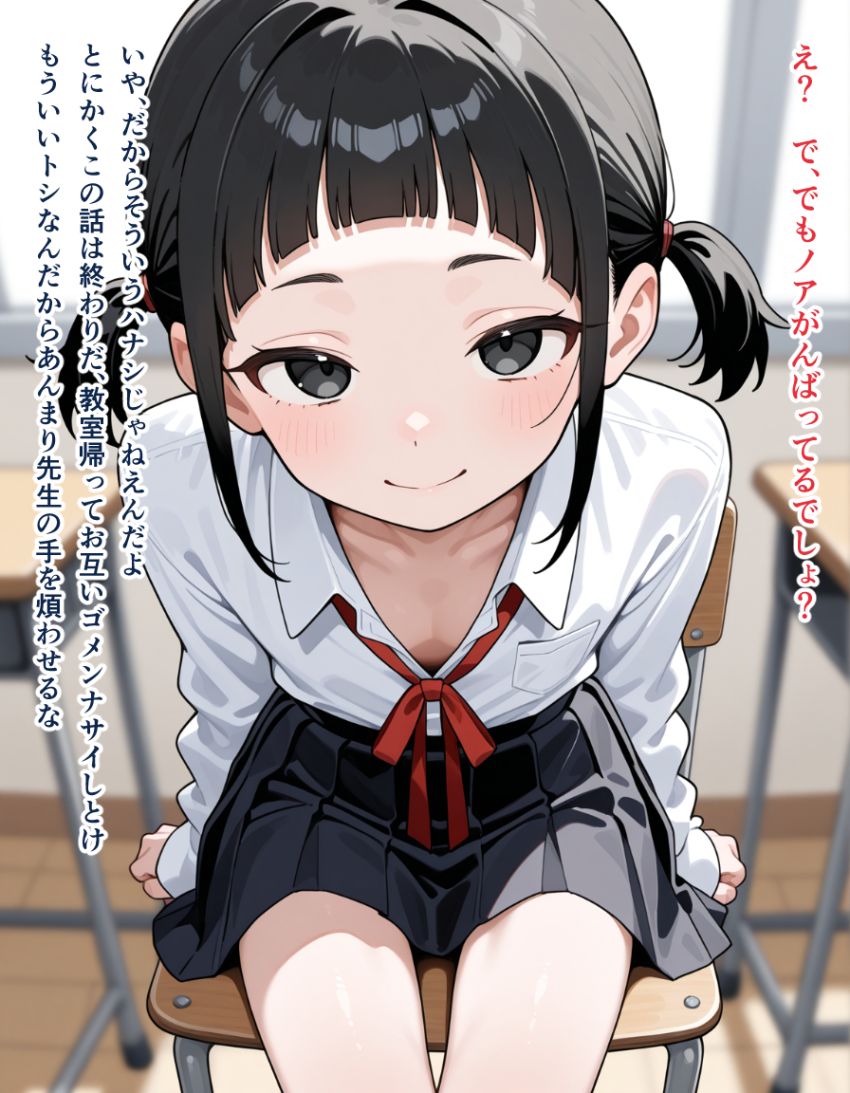 【画像】JKさん「いっ言うこと聞きますからっ…痛くしないで…っ」ちょっと足りないJKさんをわからせる