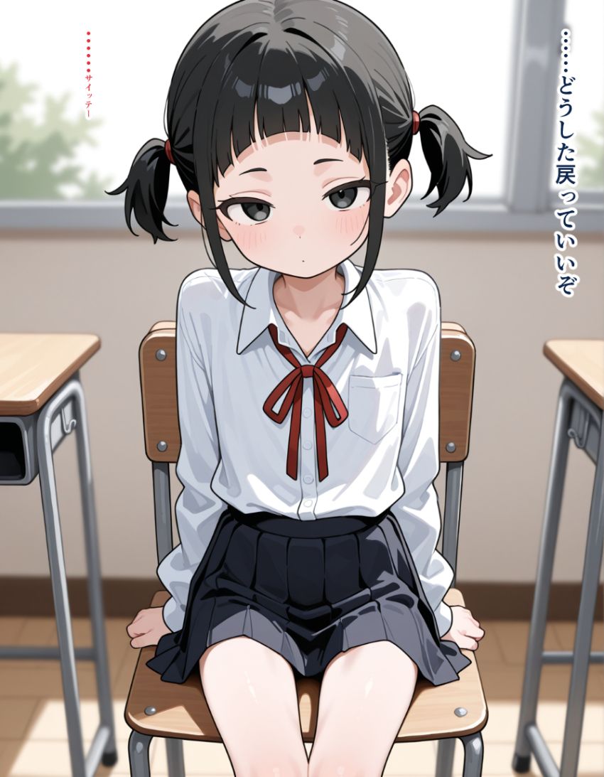 【画像】JKさん「いっ言うこと聞きますからっ…痛くしないで…っ」ちょっと足りないJKさんをわからせる