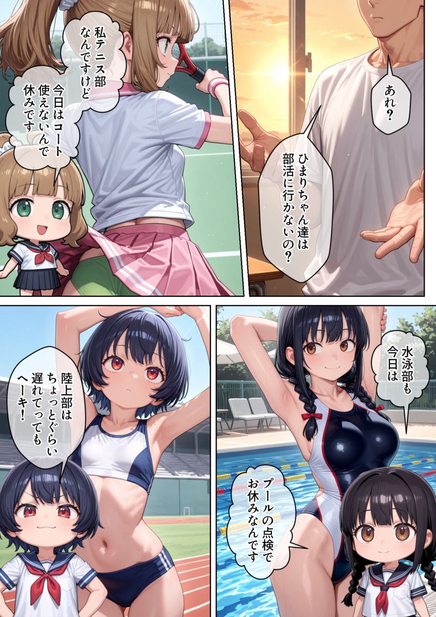 【同人】女さん「本当にこれ検査だよね…？」実の妹とその友達に、エッチな身体検査やり放題【妹のクラスの身体検査に潜入してみた2】
