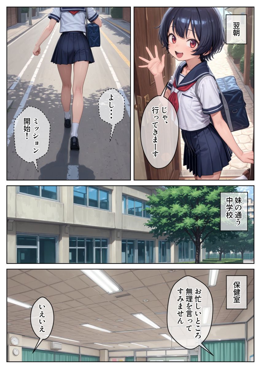 【同人】女さん「本当にこれ検査だよね…？」実の妹とその友達に、エッチな身体検査やり放題【妹のクラスの身体検査に潜入してみた2】