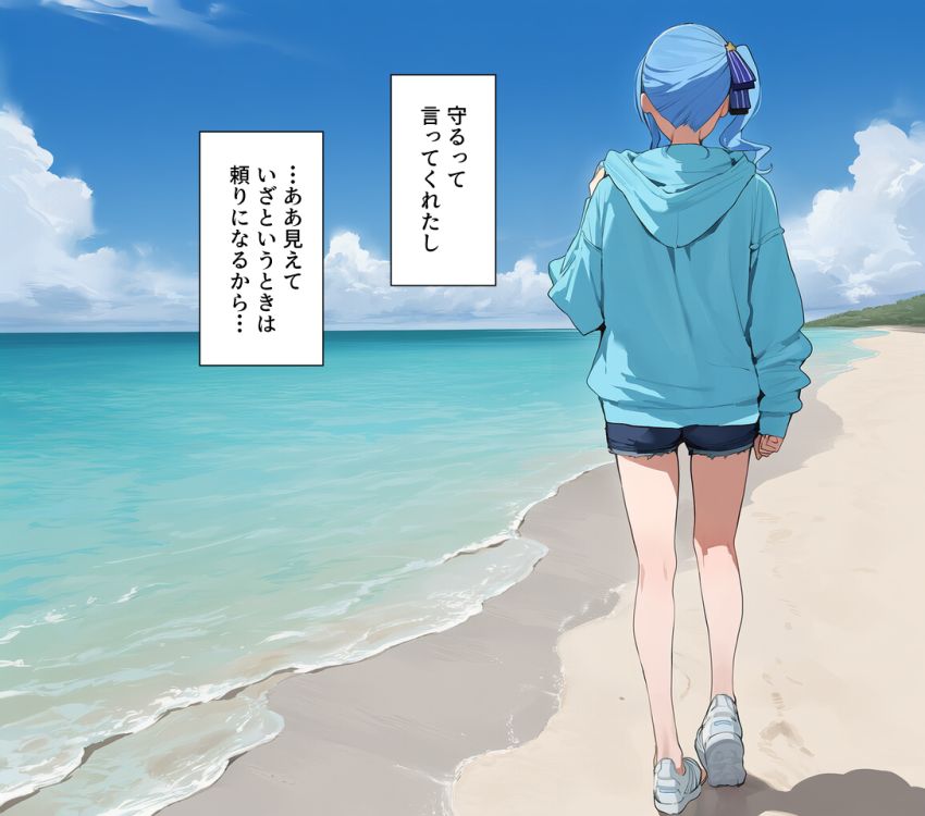 【画像】女さん「…っ無理ムリムリ…胸丸出しじゃん…っ！」彼氏に頼まれ男水着チャレンジに挑戦