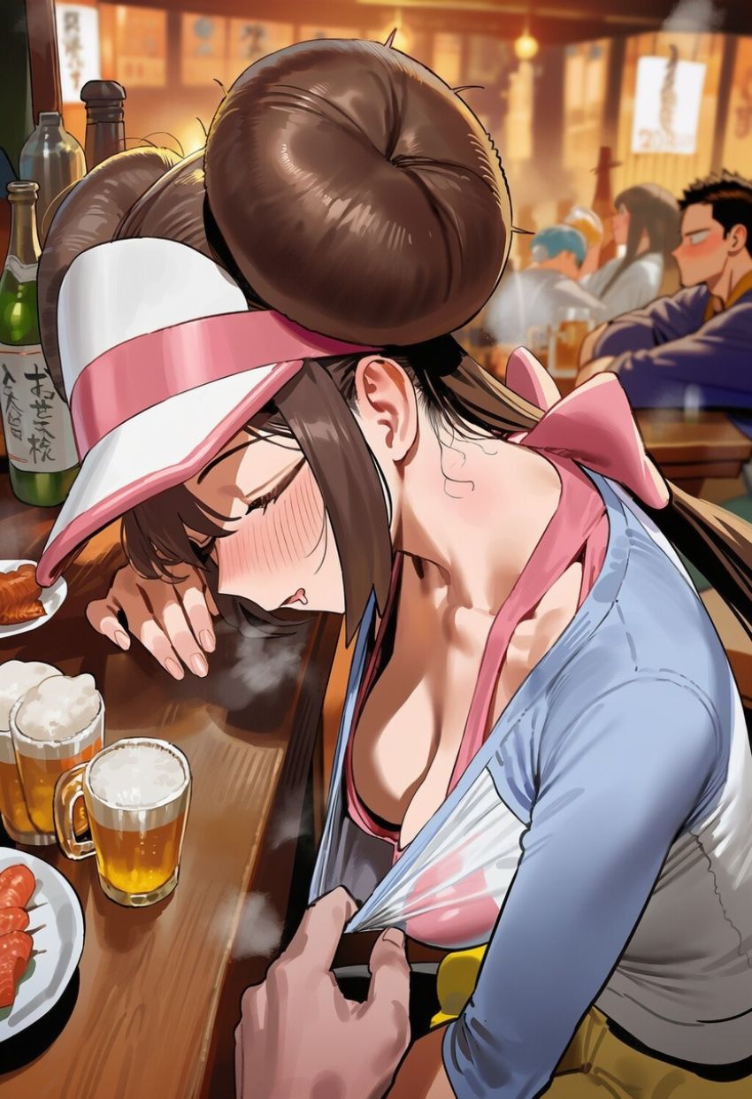 【画像】羽目を外し過ぎて酔い潰れた女さん悪い男に持ち帰られてしまう