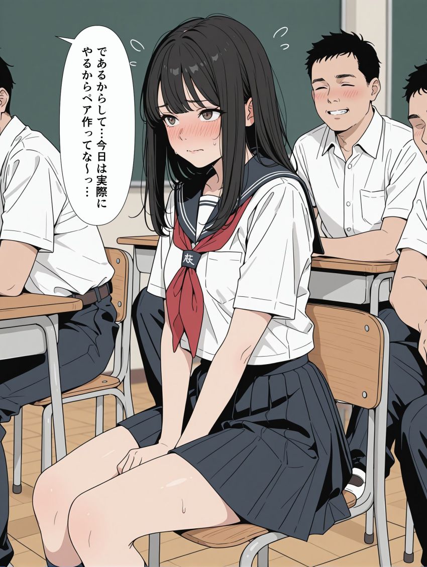【画像】JKさん「あんまり見ないでよぅ…」性教育で正しい知識を身につけて楽しいセッ●スを