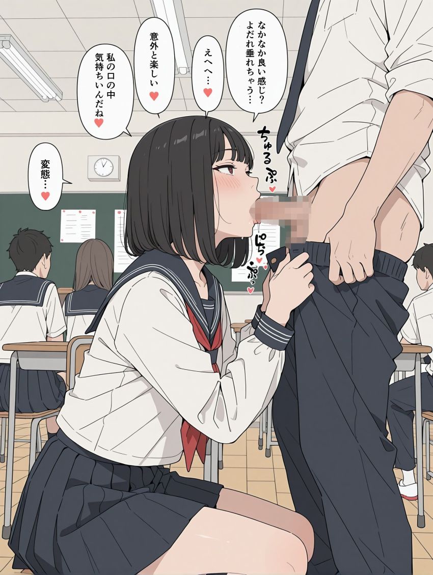 【画像】JKさん「あんまり見ないでよぅ…」性教育で正しい知識を身につけて楽しいセッ●スを