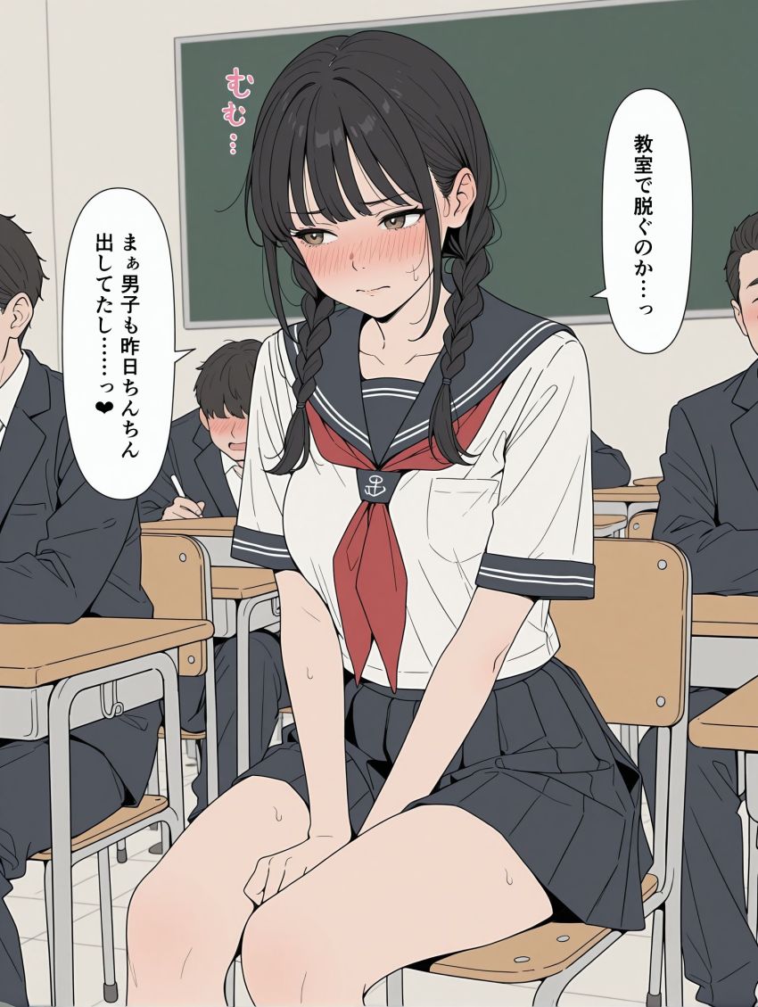 【画像】JKさん「あんまり見ないでよぅ…」性教育で正しい知識を身につけて楽しいセッ●スを