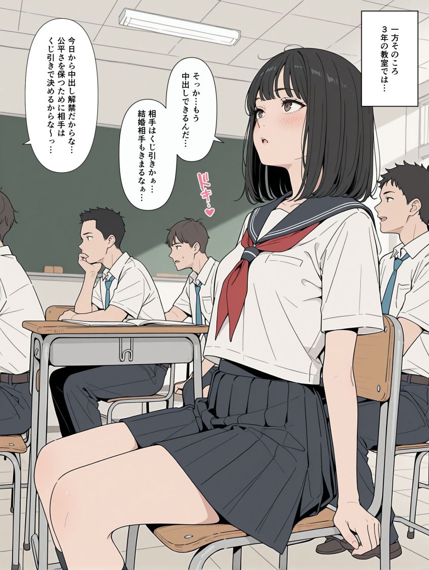 【画像】JKさん「あんまり見ないでよぅ…」性教育で正しい知識を身につけて楽しいセッ●スを