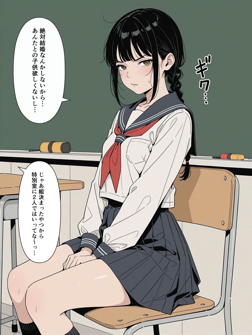 【画像】JKさん「あんまり見ないでよぅ…」性教育で正しい知識を身につけて楽しいセッ●スを