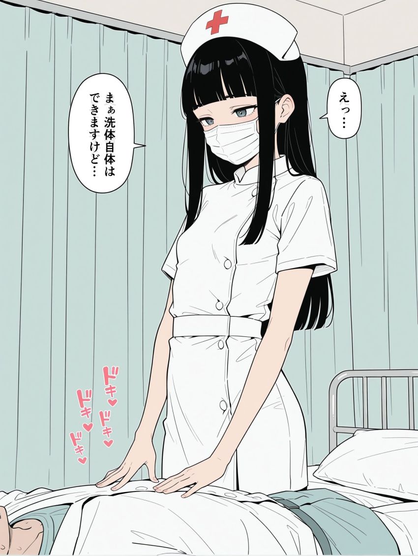 【画像】ナースさん「くすぐったいけど我慢ですよ～♥」支える仕事にやりがいを感じているナースさんは今日も性処理に励む