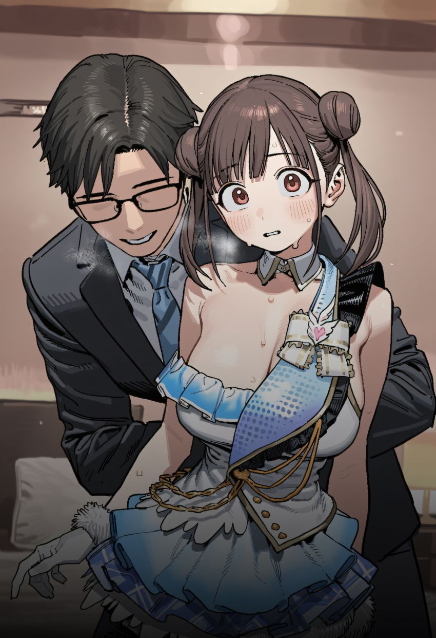 【漫画】ライブ終わりのアイドルさんマネージャーに連れられ枕営業へ【シャニマス】