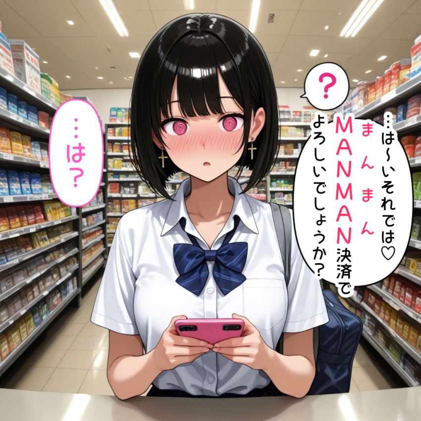 【画像】男さん「2000円弱でコキ放題とかお得すぎだろ♥」支払い時に見せると誰とでもエッチできる催眠まんこ決済アプリ