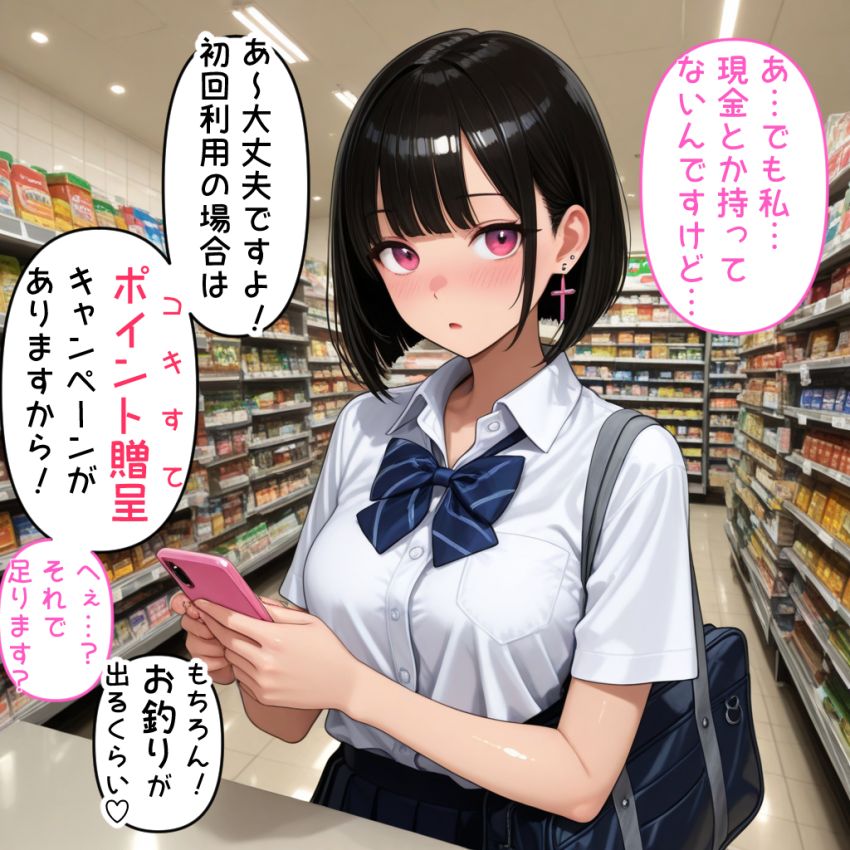 【画像】男さん「2000円弱でコキ放題とかお得すぎだろ♥」支払い時に見せると誰とでもエッチできる催眠まんこ決済アプリ