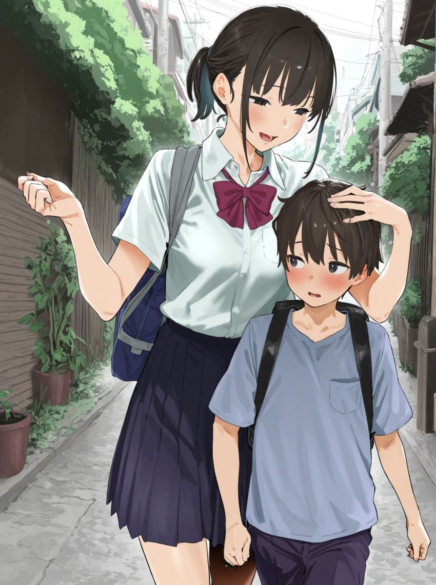 【画像】最愛の弟を不良ギャル二人組に寝取られたお姉ちゃん