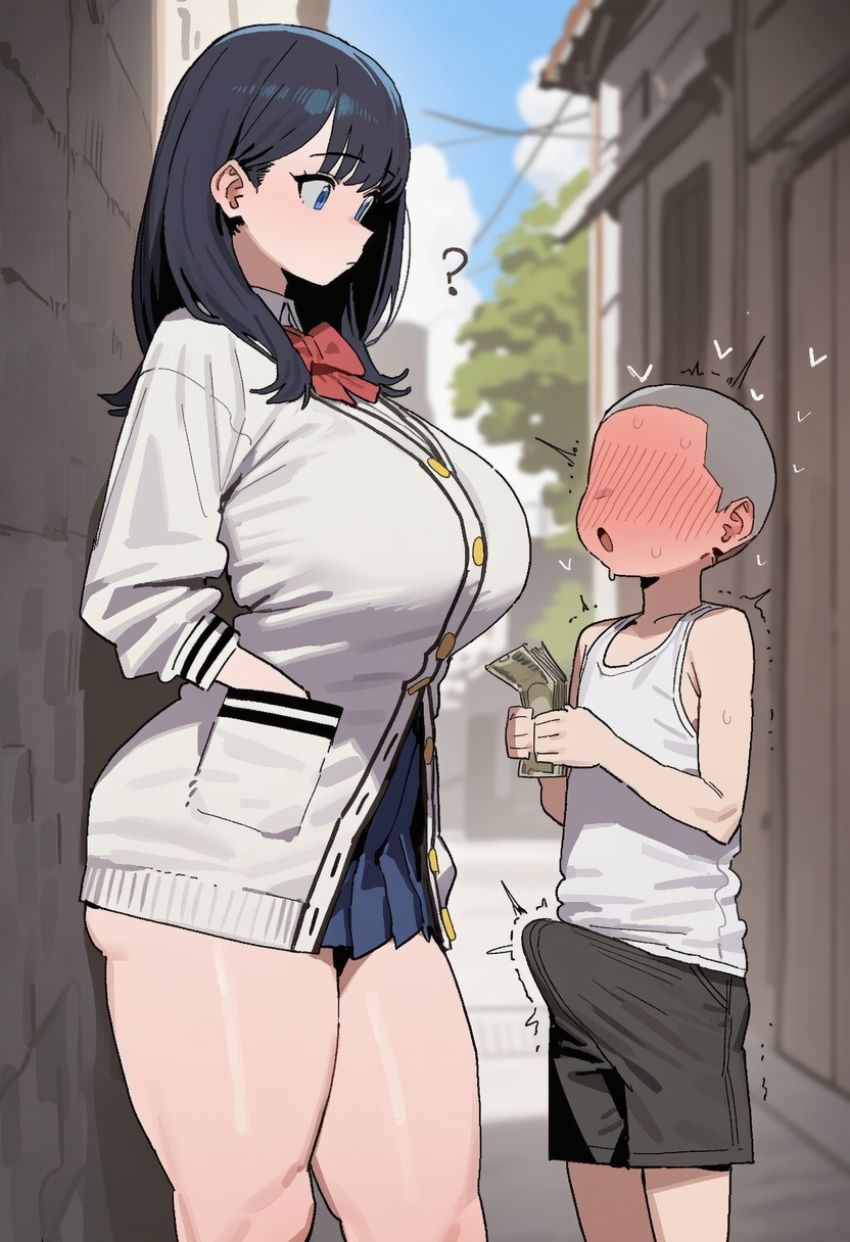 【画像】エロガキに買われてしまったJKさん相性がよかったので家に連れ帰ってしまう