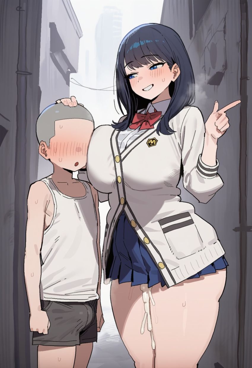 【画像】エロガキに買われてしまったJKさん相性がよかったので家に連れ帰ってしまう
