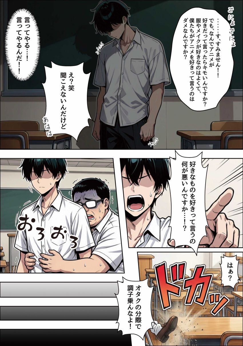 【同人】ギャルさん「奥に当たってる…っ気持ぢい”い”」【陰キャ童貞に優しすぎる世界で一軍ギャル3人組をメスにした】