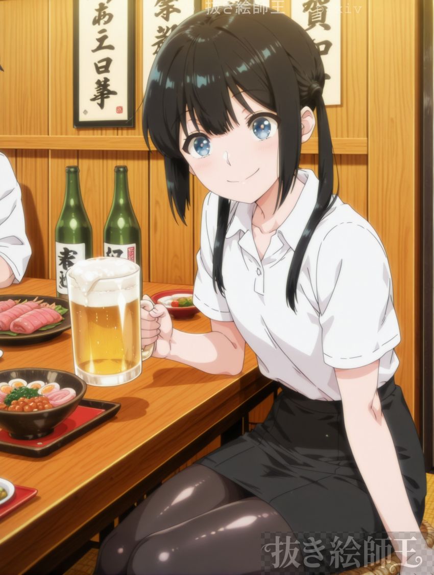 【画像】居酒屋で泥酔した幼馴染が襲われる【愛してるゲームを終わらせたい】