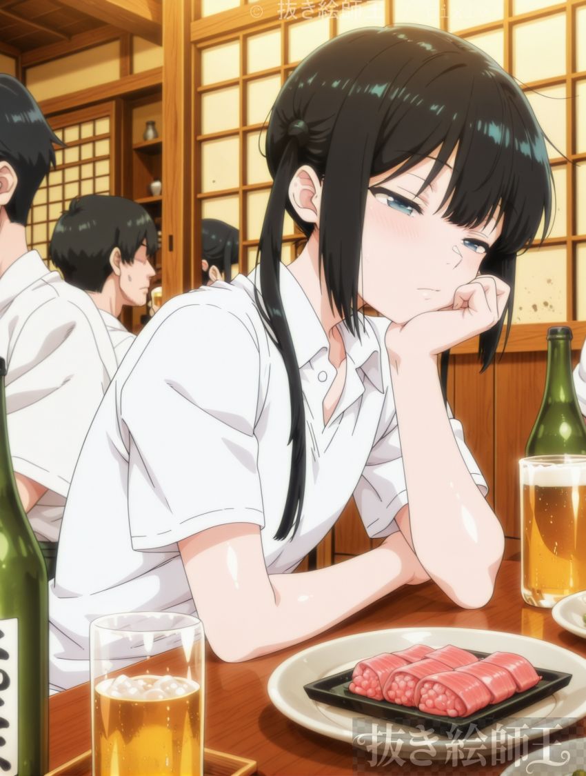 【画像】居酒屋で泥酔した幼馴染が襲われる【愛してるゲームを終わらせたい】