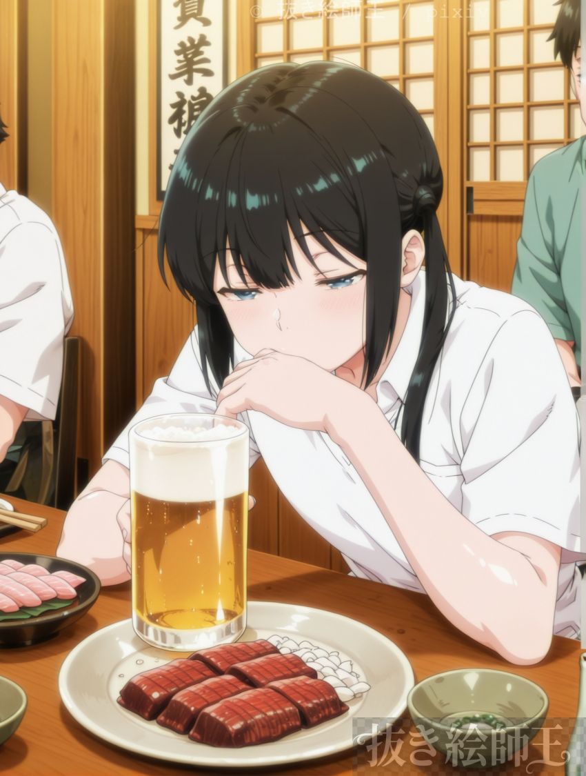 【画像】居酒屋で泥酔した幼馴染が襲われる【愛してるゲームを終わらせたい】