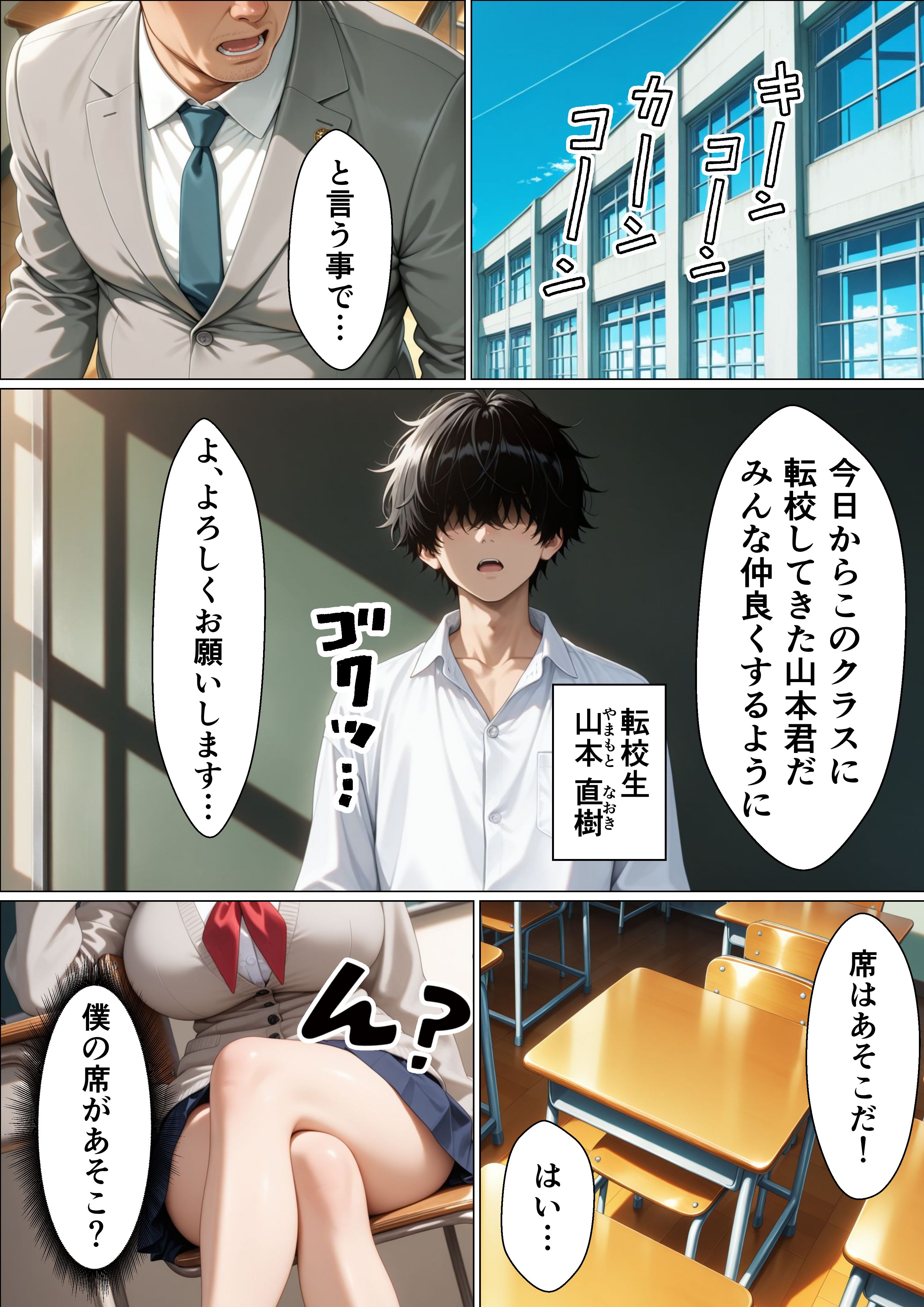 【画像】ギャルさん「フェラだけだからね…！」【女番長ギャルが事故で自分をかばった陰キャ転校生にご奉仕セックスする話】