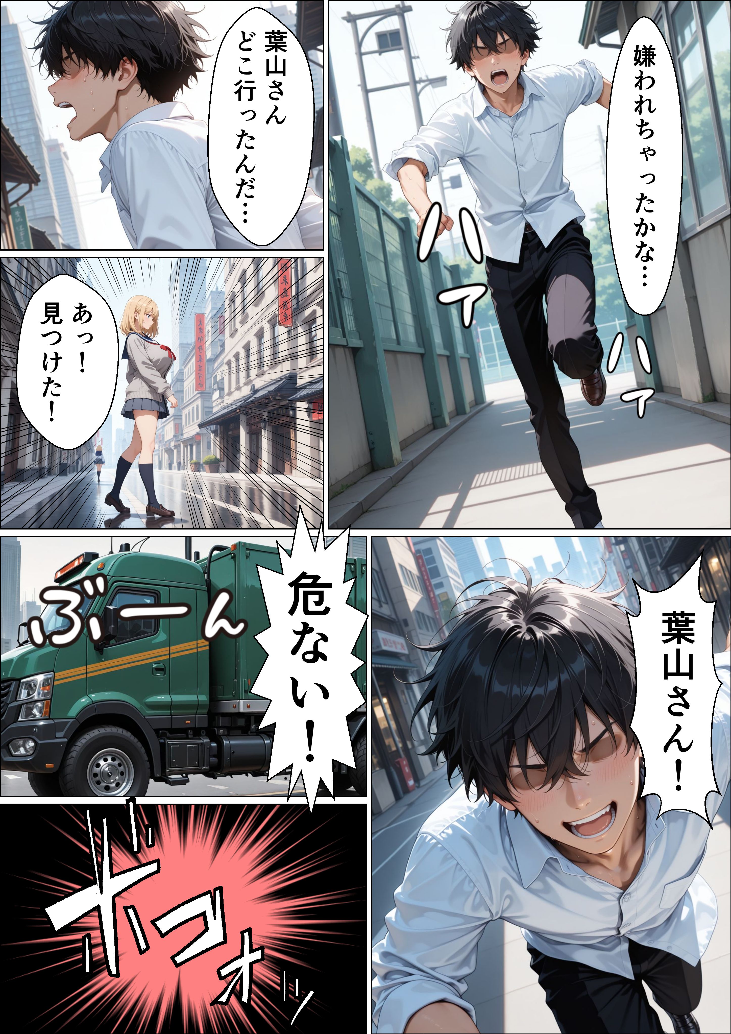 【画像】ギャルさん「フェラだけだからね…！」【女番長ギャルが事故で自分をかばった陰キャ転校生にご奉仕セックスする話】