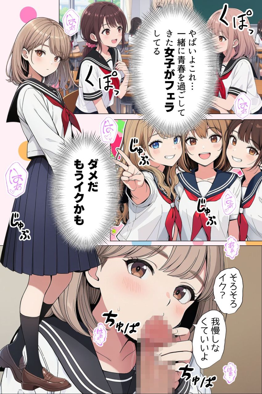 【漫画】女さん「それじゃあ咥えるからさ、脱いでもらっていい？」【指名は卒アルの中で 卒業アルバムに載っている元同級生しか在籍していないデリヘル店】