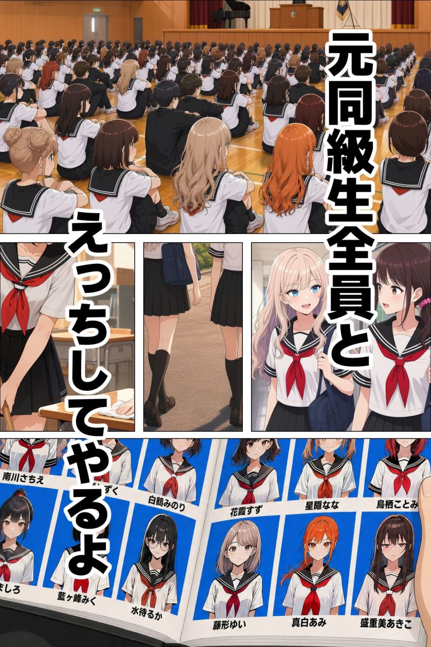 【漫画】女さん「それじゃあ咥えるからさ、脱いでもらっていい？」【指名は卒アルの中で 卒業アルバムに載っている元同級生しか在籍していないデリヘル店】