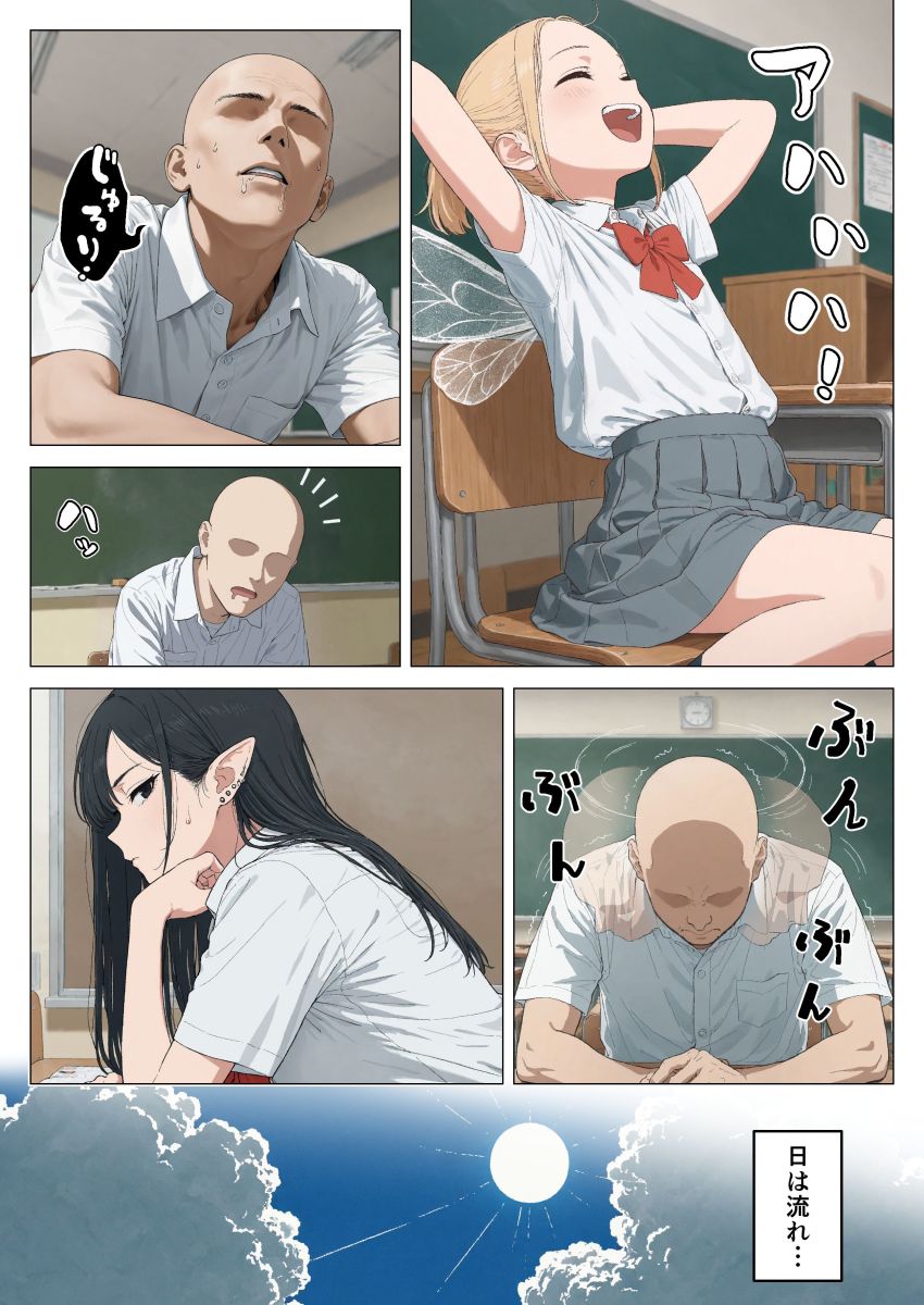 【同人】男さん「すごい声だったね、気持ちよかった？♥」性欲処理係になった黒髪ギャルエルフさん【僕の性欲処理係に、黒髪ギャルエルフが任命された話2】