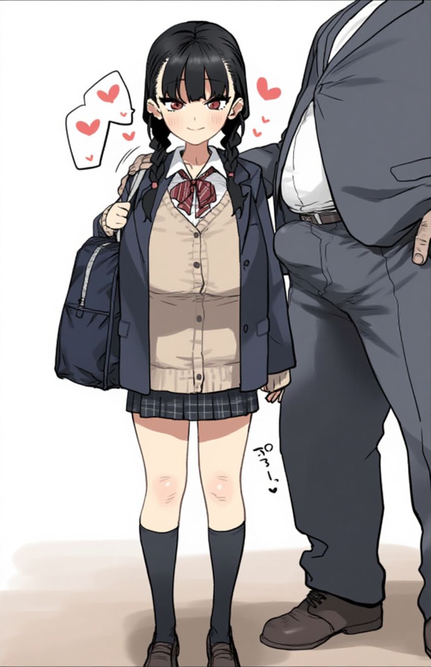 【画像】男さん「生意気な態度しやがって♥」身体だけが取り柄のJKさんにしっかりわからせる
