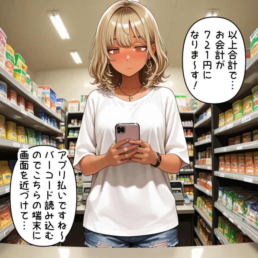 【画像】男さん「こちら本日のポイント(精子)になりま～す♥」支払い時に見せると誰とでもエッチできる催眠ま●こ決済アプリ