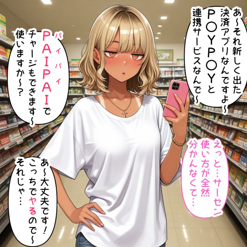 【画像】男さん「こちら本日のポイント(精子)になりま～す♥」支払い時に見せると誰とでもエッチできる催眠ま●こ決済アプリ