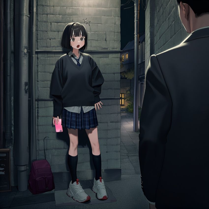 【画像】パパ活で出会ったおじさんとのエッチが忘れられないJKさん