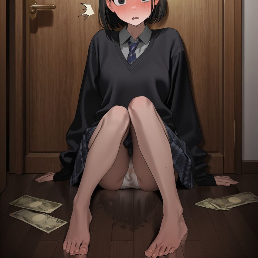 【画像】パパ活で出会ったおじさんとのエッチが忘れられないJKさん