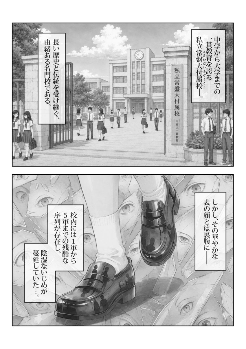 【同人】男くん「●ぬ前に一回やらせてよ♥」いじめられっ子女子さん無理やりセッ●スさせられることに【いじめられてる女子の体がエロく成長してきてる問題】