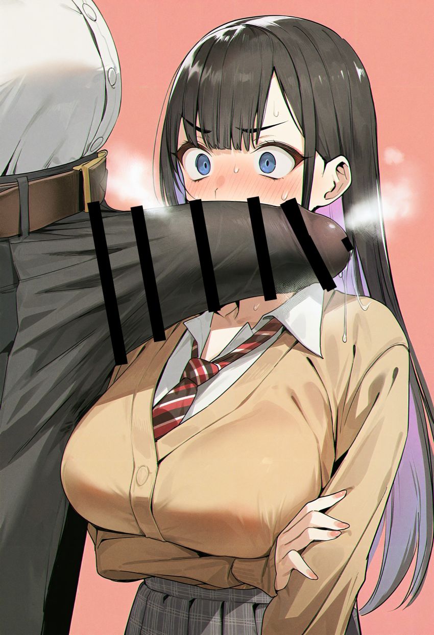 【画像】スマホいじりながらキモオタさんに身体をいじられるJKさん