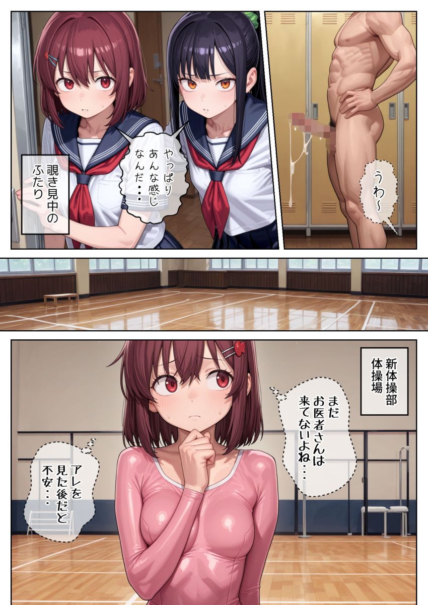【同人】男さん「もしかして緊張してる～？♥」妹の友達に、エッチな身体検査やり放題！ ついでに先生も？【妹のクラスの身体検査に潜入してみた3】